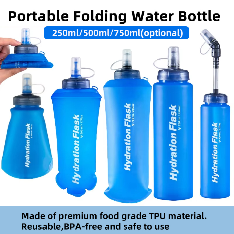 Water Bag Collapsible - 250 мл 500 мл 750 мл
