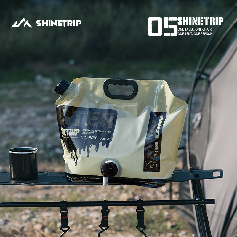 Water Bag Collapsible - 2 шт. Складная портативная сумка для