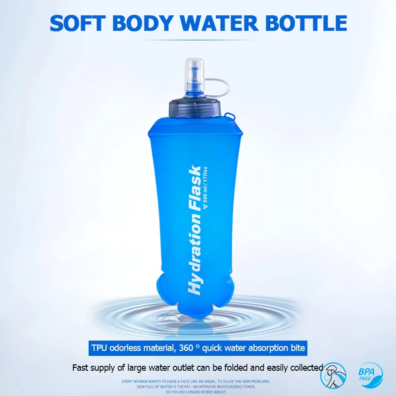 250 мл 500 мл 750 мл портативн – обзор и цена Water Bag Collapsible